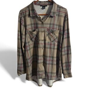 Robert Louis Brand ~ Women’s Button Down ~ Size Large